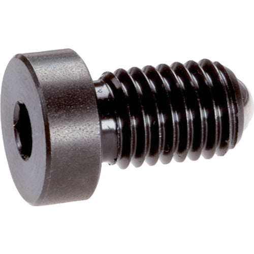 HALDER Spring Plunger Ball, Head, Hexagonal Socket Free Cutting Steel 22030.0934 1 piece