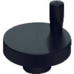 이마오 소형 알루미늄 핸들차(회전 잡음 첨부・센터 구멍) 50 AHR50C 1개