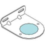 ＣＫＤ　Ｌ形ブラケット（単品：１０００シリーズ用）　B130　1 個