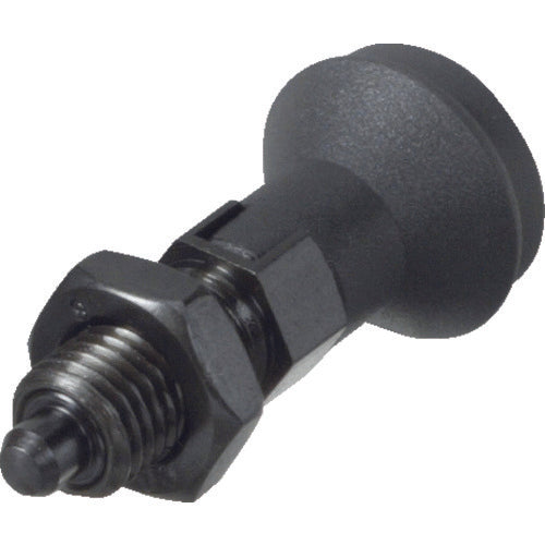 kipp 인덱스 플런저(노즈 락형·더블 너트) M10 NDX10LW 1개