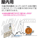 하타야 역배전형 코드릴 멀티테모트릴 단상 100V 47+6m TGM-150 1대