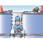 ハタヤ　逆配電型ブレーカーリール　マルチテモートリール　単相１００Ｖアース付　２７＋６ｍ　GBM-130K　1 台