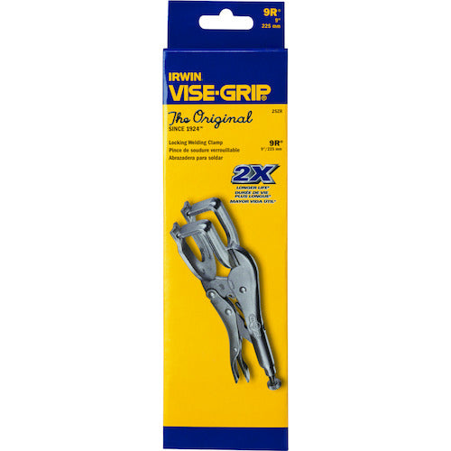 IRWIN 그립 플라이어 용접 클램프 9R 전장 225mm T25EL4 1 丁