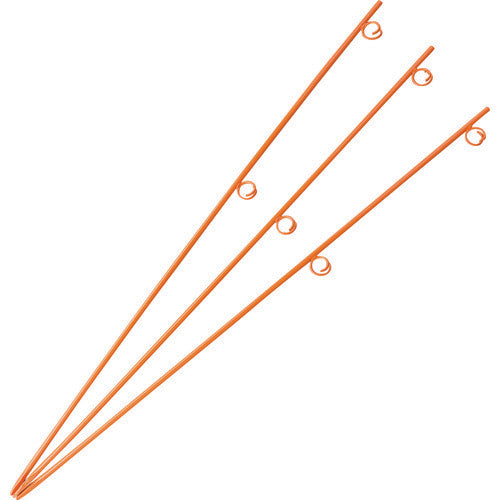 녹색십자 로프장 지주(2단식) 오렌지 로프 가이드-1500YR 16Φ×1500mm 스틸제 282060 1개