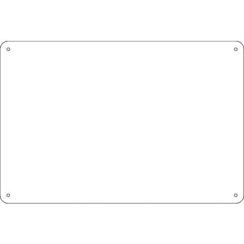Green Cross Steel Plain Sheet White Steel-25 (White) 300 x 200 x 0.8 mm Flat Sheet 058251 1 Sheet