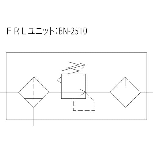 日本精器　ＦＲＬユニット８Ａ同軸一体型　BN-25T0-8　1 個