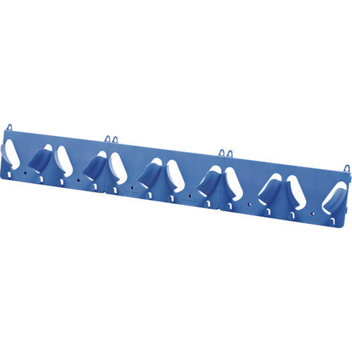 Green Cross Helmet Rack for 6 Helmets ST820-R 240 x 1650mm Wall Mount Polypropylene 241050 1 Piece