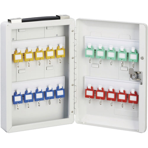 緑十字　キーボックス　２０個吊用　ＫＢ−２０Ｈ　Ｈ２８２×Ｗ１９５×Ｄ６０ｍｍ　シリンダー錠　199111　1台