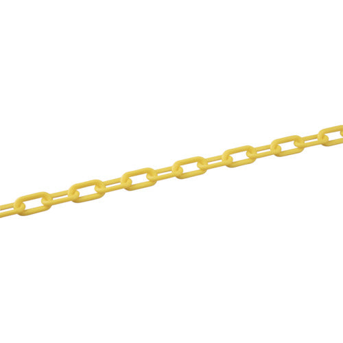 Green Cross Plastic Chain Yellow PT-830Y Length 30m Wire Diameter 8mmΦ Polyethylene 284022 1 Roll