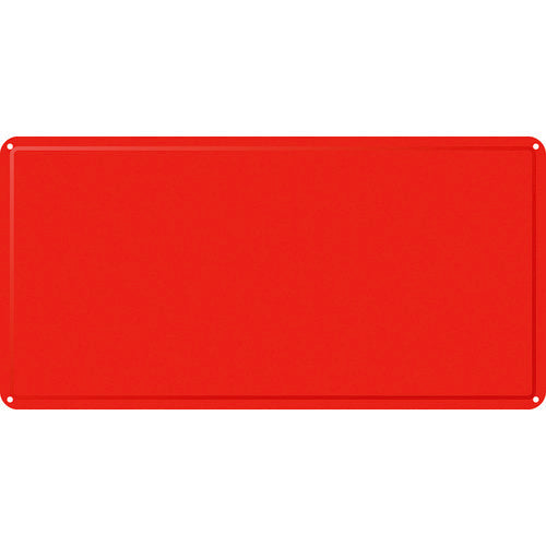 Green Cross Steel Plain Plate Red Steel-18 (Red) 300 x 600 x 0.4 mm Meiji Mountain Type 058183 1 Sheet
