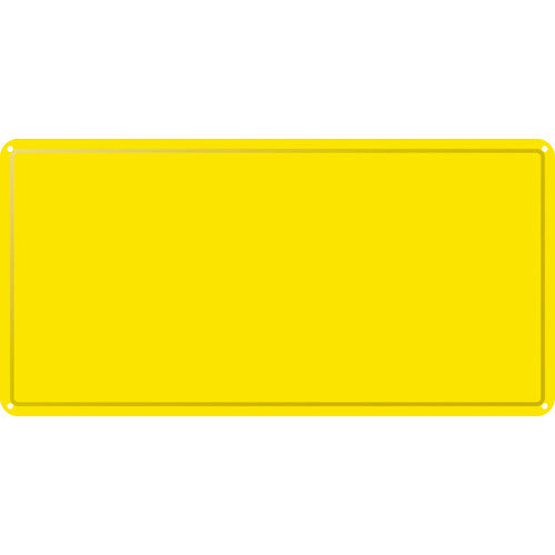Green Cross Steel Plain Plate Yellow Steel-18 (Yellow) 300 x 600 x 0.4 mm Meiji Mountain Type 058182 1 sheet