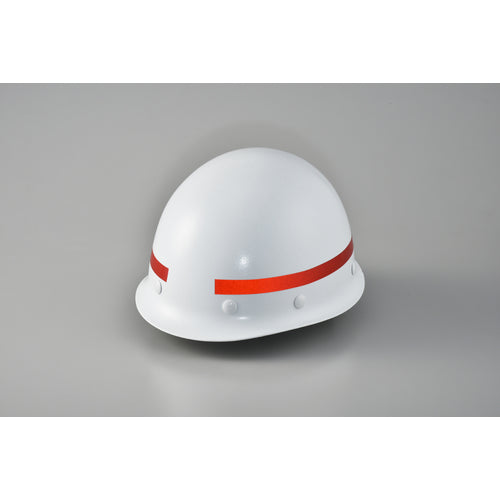 緑十字　ヘルメット用ラインテープ（反射）　赤　ＨＬ−Ｂ（大）　１５ｍｍ幅×７００ｍｍ　１０本組　235102　1組
