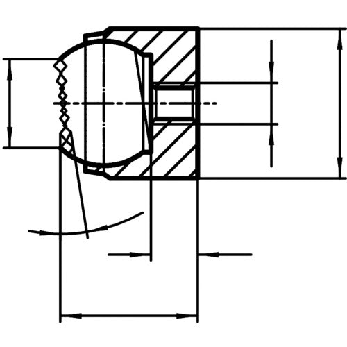 HALDER 요동 패드 M3 길이 11 22730.0712 1개