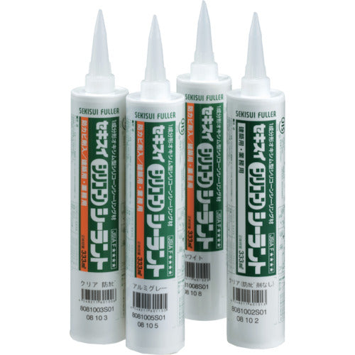 Sekisui Silicone Sealant Aluminum Gray 333ml SSBAG-333 1 bottle