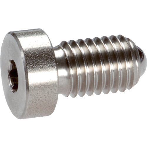 HALDER Spring Plunger Ball, Head, Hexagonal Socket Stainless Steel 22030.0943 1 piece