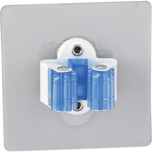 緑十字　ペタキャッチ（モップ用ホルダー）　吸盤−Ｂ　適合径２２〜３５ｍｍΦ　耐荷重２ｋｇ　309041　1個