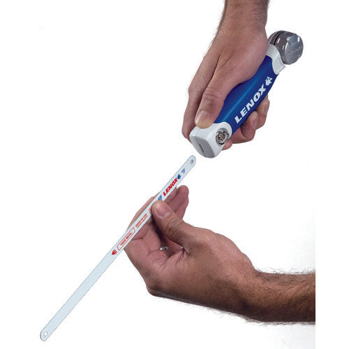 ＬＥＮＯＸ　金工鋸　トリホルドソー　セーバーソーブレード取付可能折り畳み式ノコ　（１００〜１５０ｍｍブレード用）　替刃２枚入りセット　20997TFHS618636　1丁