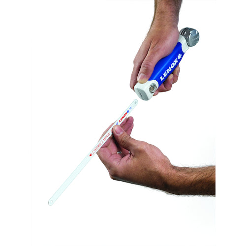 ＬＥＮＯＸ　金工鋸　トリホルドソー　セーバーソーブレード取付可能折り畳み式ノコ　（１００〜１５０ｍｍブレード用）　替刃２枚入りセット　20997TFHS618636　1丁