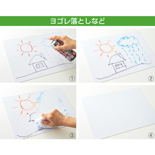 緑十字　ケセルワン（環境対応型洗浄剤）　ＫＳＲ−３００　３００ｍｌ　ガス抜きキャップ付　346005　1本