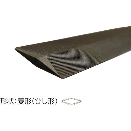 TUBOSAN Double-edged File with Wooden Handle 100mm BP RE-2 1pc