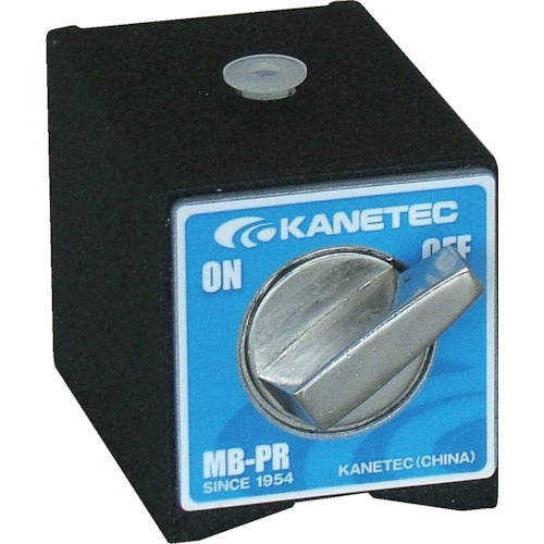 ＫＡＮＥＴＥＣ　マグネットホルダ台　吸着面：底面（Ｖ形）・後面　吸着力１０００Ｎ　MB-PR　1台