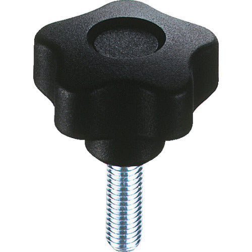 ELESA Star Knob (Male Thread) 40 x 25 M8 STK40X25N 1 pc