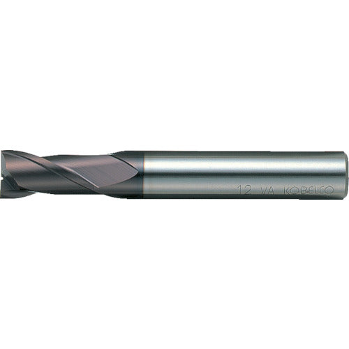Mitsubishi K 2-blade Violet High Speed ​​Square End Mill Shot Blade Length (S) 11mm VA2SSD1100 1 piece