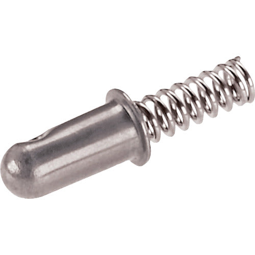 ＨＡＬＤＥＲ　スプリングスリーブ　ステンレス鋼　先端：球形、カラー付　22100.0373　1個