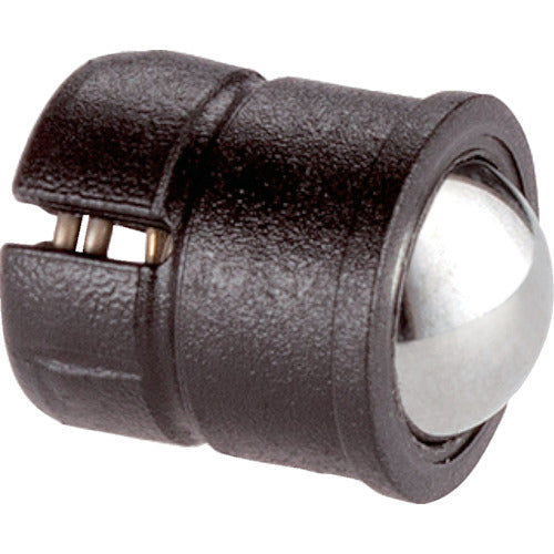 ＨＡＬＤＥＲ　スプリングプランジャ　平滑タイプ　カラー付　樹脂ステンレス鋼　22080.0705　1個