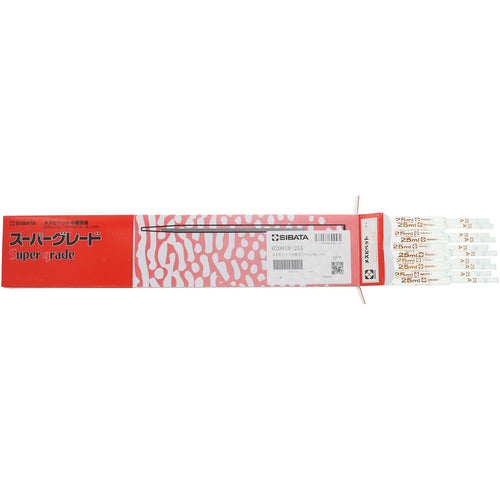 SIBATA Measuring Pipette Super Grade Intermediate Scale 25mL 020010-25A 1 Piece