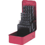 Mitsubishi K KSDSET Stainless steel cobalt high speed drill set (steel case, 25 pieces) KSDSET25 1S