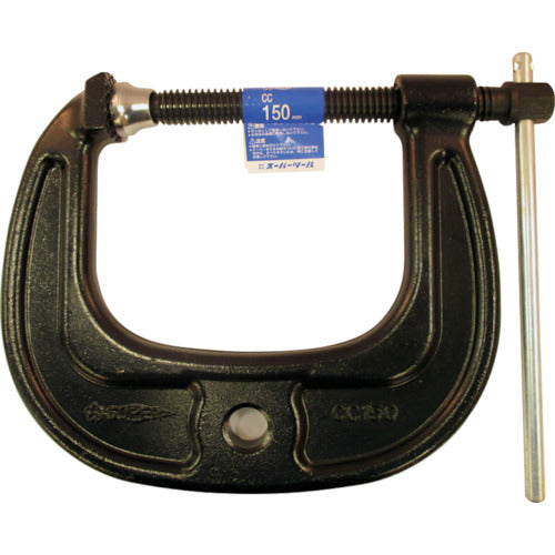 Super C-type clamp (C-type) strong wide type 150mm cathodic electrocoating CC-150 1 piece