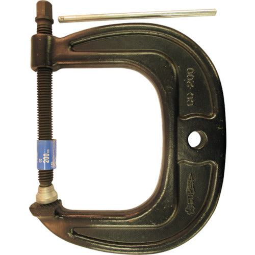 Super C-type clamp (C-type) strong wide type 200 mm cathodic electrocoating CC-200 1 piece
