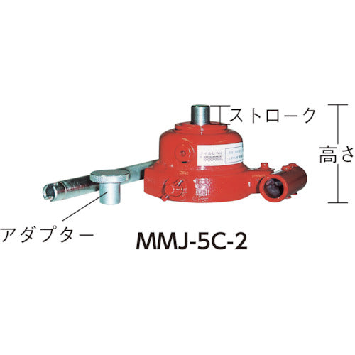 ＭＡＳＡＤＡ　ミニオイルジャッキ　５ＴＯＮ　MMJ-5C-2　1台