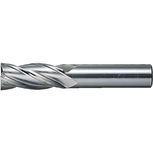Mitsubishi K 4-blade center cut high speed steel square end mill medium blade length (M) 33 mm 4MCD3300 1 piece