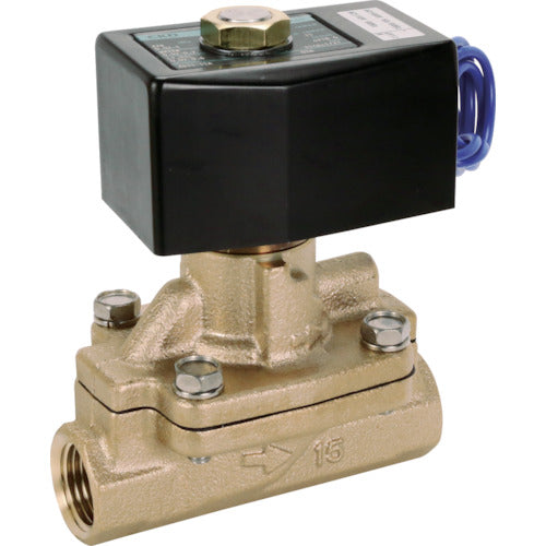 ＣＫＤ　パイロット式２ポート電磁弁（マルチレックスバルブ）１０５［［ＭＭ２］］／有効断面積　AD11-15A-03A-AC200V　1 台