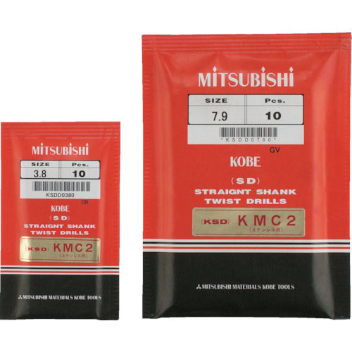 三菱Ｋ　ＫＳＤ　コバルトステンレス加工用　ストレートハイスドリル　９．８ｍｍ　KSDD0980　5本