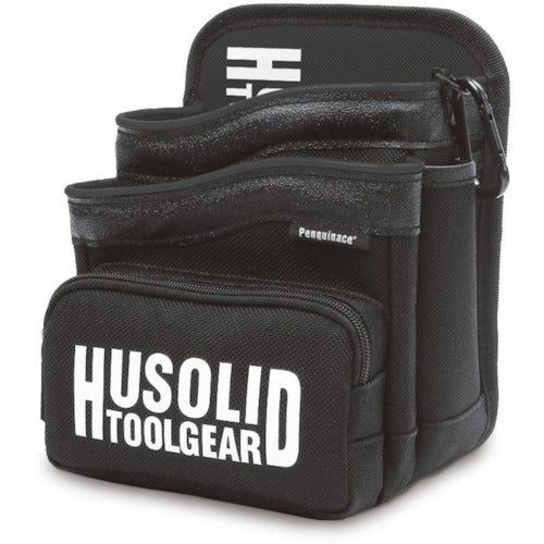 ペンギンエース　ＨＵＳＯＬＩＤ　ＴＯＯＬＧＥＡＲ　ＨＴ−０１０　ブラック　HT-010-BK　1 個