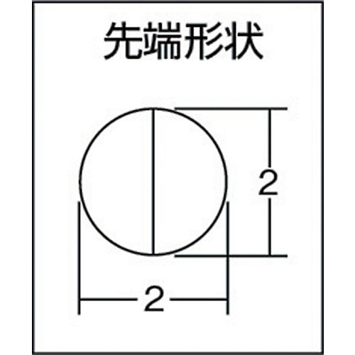 メリー　ミニチュアロングニードルプライヤ１５０ｍｍ　M-M10　1丁