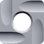 富士元　座ぐりカッターフェイス加工用Ｓタイプ精密級チップ　超硬Ｋ種　ＮＫ１０１０　S32GUR　12個