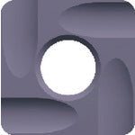 富士元　座ぐりカッターフェイス加工用Ｓタイプ精密級チップ　超硬Ｍ種　ＴｉＡｌＮ　ＮＫ６０６０　S32GUR　12個