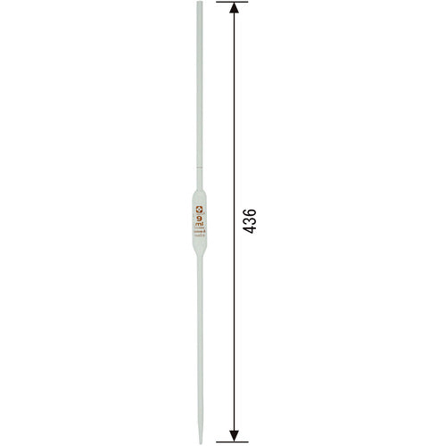 SIBATA 홀 피펫 커스텀 A 9 mL 021410-9A 1 개