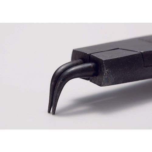 TRUSCO Snap Ring Pliers for Shafts Φ1.0 Curved Jaws Type 51 51-1B 1 Piece