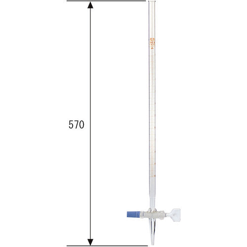 ＳＩＢＡＴＡ　ビュレット　スーパーグレード　ガラスコック付　１０ｍＬ　021110-10　1本