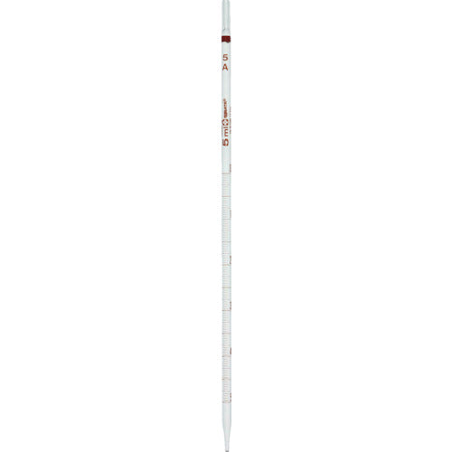 SIBATA Measuring Pipette Super Grade Intermediate Scale 5mL 020010-5A 1 Piece