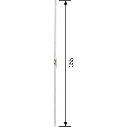 SIBATA 홀 피펫 커스텀 A 2 mL 021410-2A 1 개
