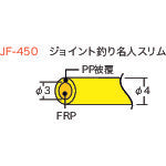 ＤＥＮＳＡＮ　ジョイント釣り名人スリム　JF-450　1 Ｓ