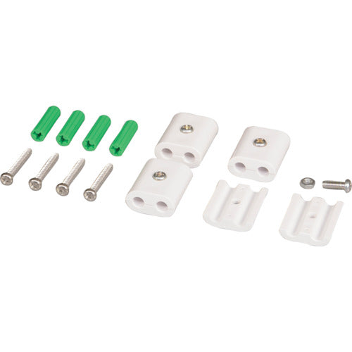 Hikari Mesh Panel Parts Joint Fittings White 4P JA-2 1 PK