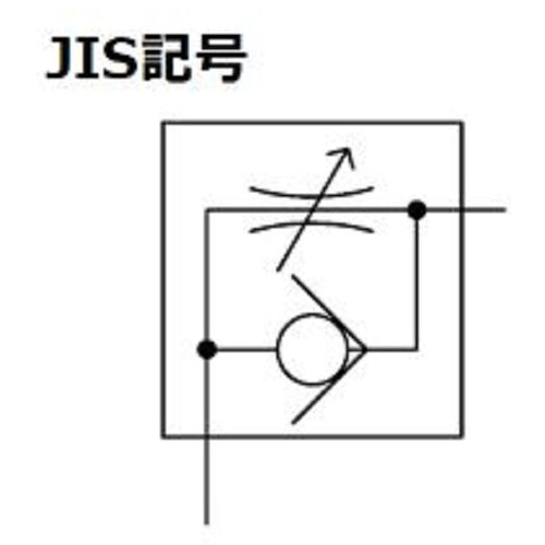 ＣＫＤ　ワンタッチスピードコントローラー　SC3W-M5-6　1 個