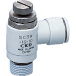 ＣＫＤ　ワンタッチスピードコントローラー　SC3W-6-4　1 個